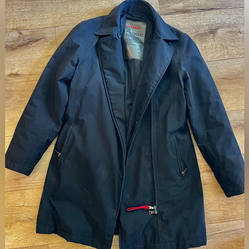 Prada gore Tex red tab jacket size 38